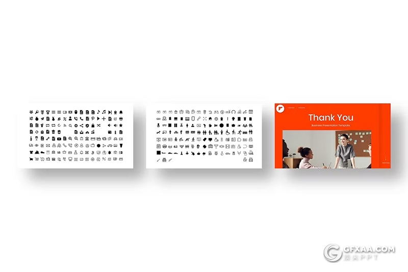 39页简约大气业务合作商务数据研究商业计划商务通用国外PPT模板 - 顶尖PPT