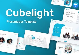 101页业务合作团队介绍商业计划商务通用国外keynote模板11种配色 - 顶尖PPT