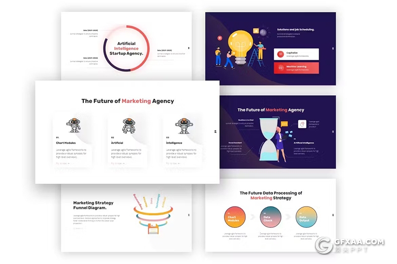 32页企业销售营销团队介绍业务合作商务通用国外PPT模板 - 顶尖PPT