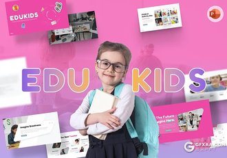 32页少儿教育培训国外PPT模板 - 顶尖PPT