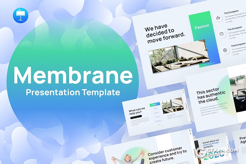 87页商业计划业务合作团队介绍商务通用国外Keynote模板16种配色 - 顶尖PPT