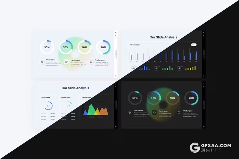 87页商业计划业务合作团队介绍商务通用国外Keynote模板16种配色 - 顶尖PPT