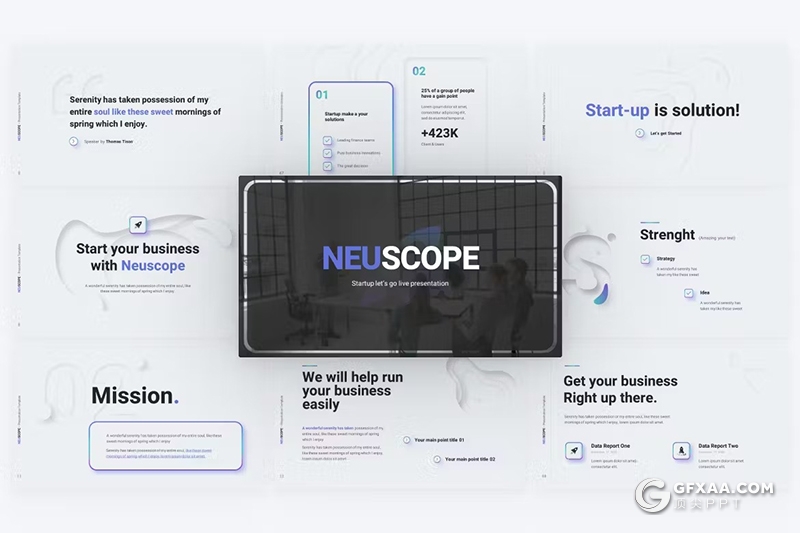 85页创意商业计划书创业计划团队介绍商务通用国外PPT模板 - 顶尖PPT
