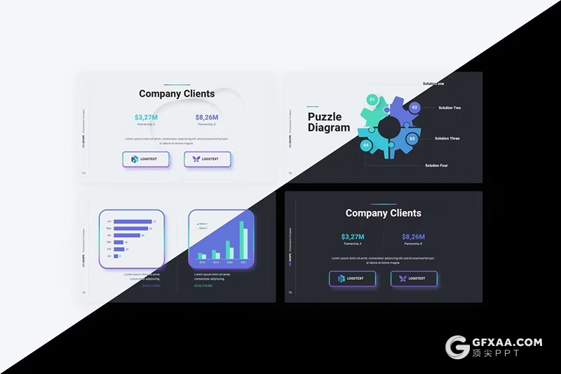 85页创意商业计划书创业计划团队介绍商务通用国外PPT模板 - 顶尖PPT