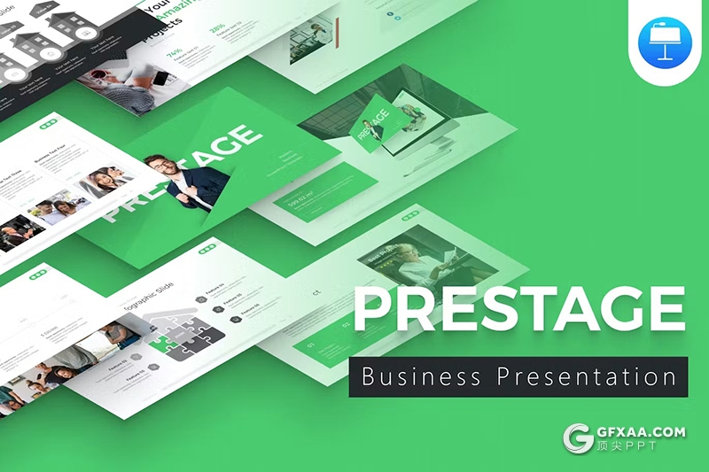 30页商业计划业务合作团队介绍商务通用国外Keynoye模板 - 顶尖PPT