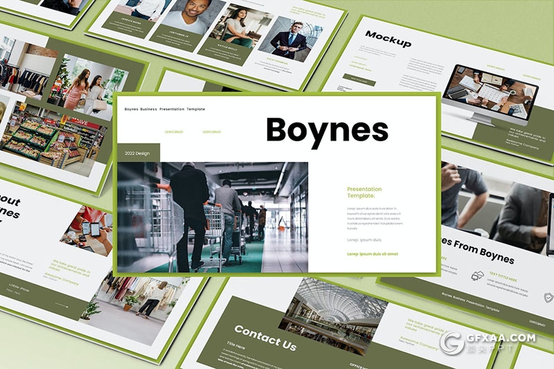 30页企业简介团队介绍商业计划商务通用国外PPT模板 - 顶尖PPT