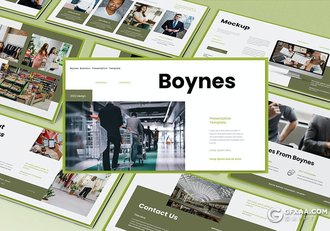 30页企业简介团队介绍商业计划商务通用国外PPT模板 - 顶尖PPT