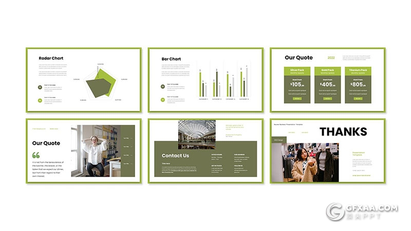 30页企业简介团队介绍商业计划商务通用国外PPT模板 - 顶尖PPT