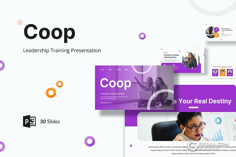 30页团队介绍公司介绍商业计划商务通用国外PPT模板 - 顶尖PPT