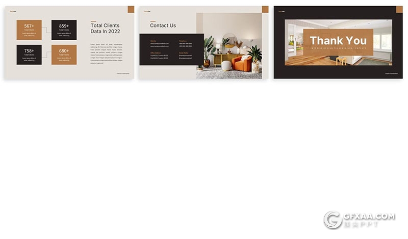 30页简约大气家居产品展示设计研发国外PPT模板 - 顶尖PPT