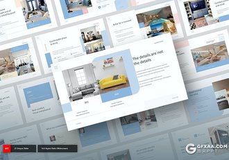 25页简约大气家居产品展示设计研发国外PPT模板 - 顶尖PPT