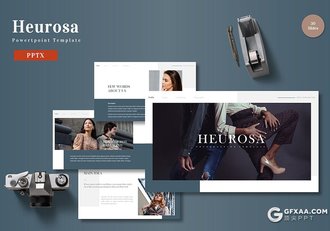 30页产品摄影展示多用途国外PPT模板5种配色 - 顶尖PPT