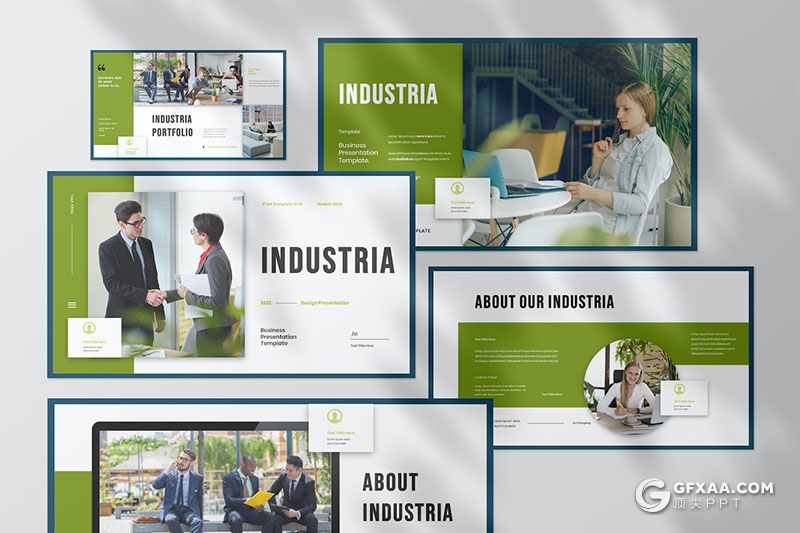 30页简约大气商业计划企业合作商务通用国外PPT模板 - 顶尖PPT