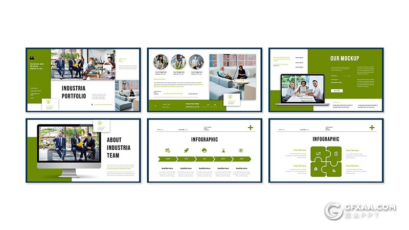 30页简约大气商业计划企业合作商务通用国外PPT模板 - 顶尖PPT