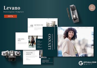 30页文艺风摄影展示产品展示多用途PPT模板5种配色 - 顶尖PPT