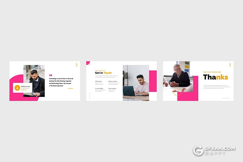 30页简约大气团队介绍企业合作商业计划多用途国外PPT模板 - 顶尖PPT