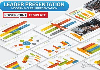 34页微立体多色彩商务数据分析漏斗形对比信息图形图表PPT模板 - 顶尖PPT