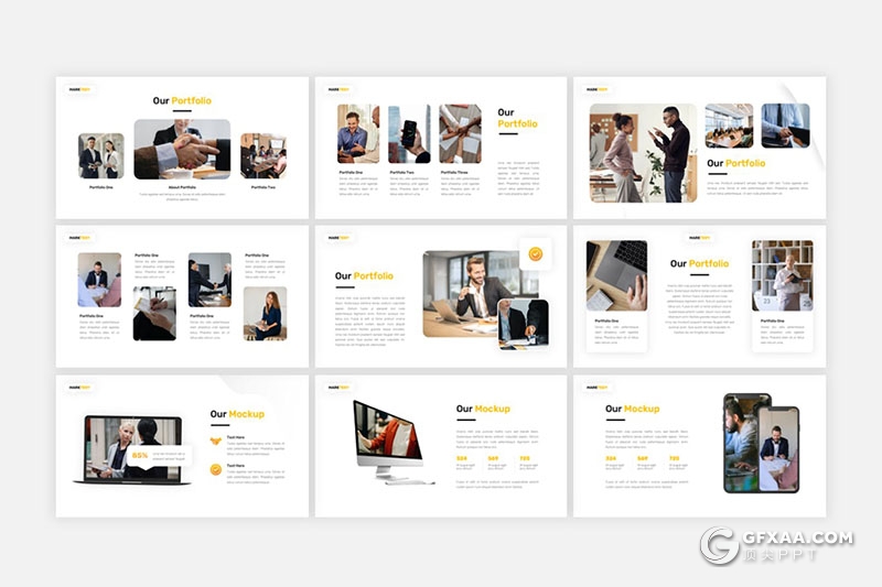 36页营销计划商业合作团队介绍企业介绍多用途国外PPT模板 - 顶尖PPT