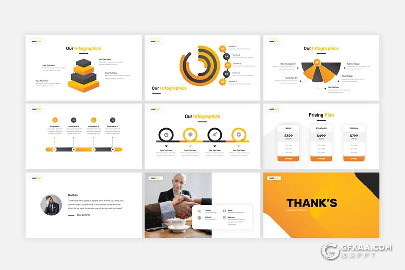 36页营销计划商业合作团队介绍企业介绍多用途国外PPT模板 - 顶尖PPT