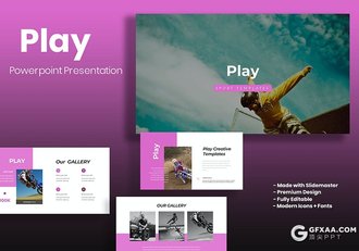 30页户外骑行展示山地车骑行运动山地车产品介绍展示PPT模板5种配色 - 顶尖PPT