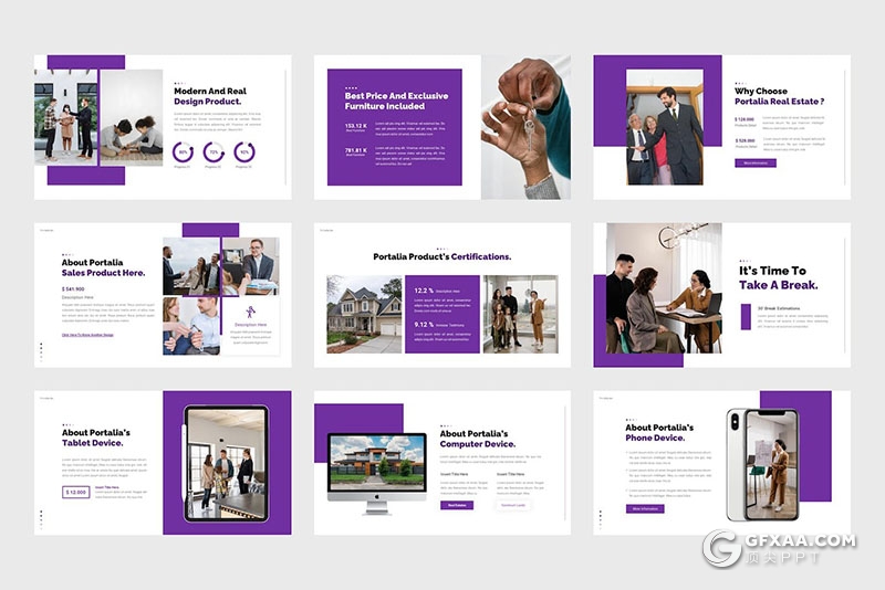 30页简约大气房地产项目介绍宣传PPT模板 - 顶尖PPT