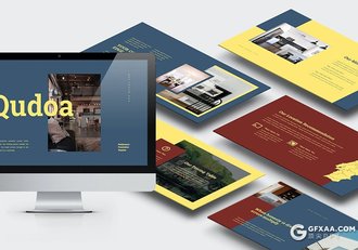 42页房地产房地产项目介绍数据分析室内效果展示PPT模板 - 顶尖PPT