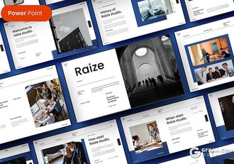 39页精美大气商业计划企业合作介绍商务通用国外PPT模板 - 顶尖PPT
