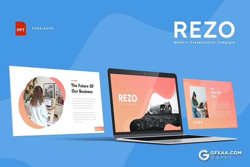 30页企业简介商业计划年计划总结多用途国外PPT模板 - 顶尖PPT