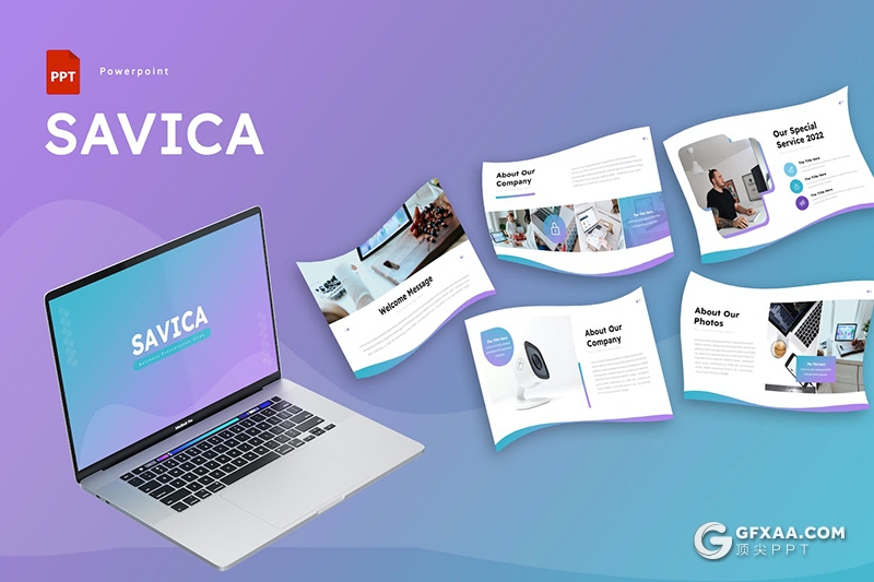 30页大气简约商业计划企业合作多用途国外PPT模板5种配色 - 顶尖PPT