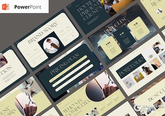 30页简约精美业务建议书商业计划商务通用国外PPT模板 - 顶尖PPT