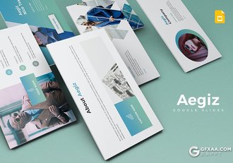 30页商务团队介绍企业介绍人员架构多用途国外GoogleSlides模板5种配色 - 顶尖PPT