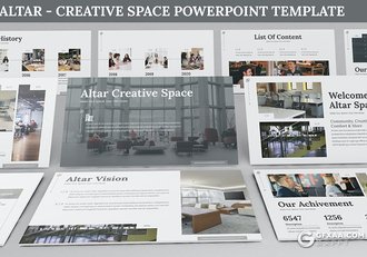 30页企业团队介绍人员架构商业计划多用途国外PPT模板6种配色2款尺寸 - 顶尖PPT