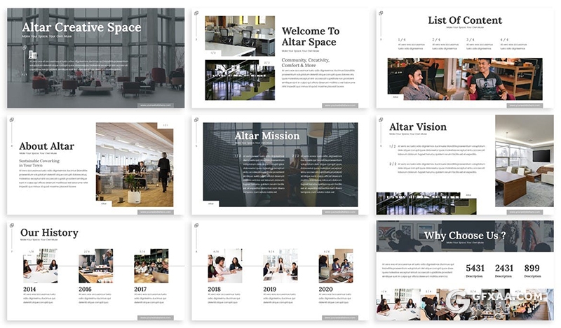 30页企业团队介绍人员架构商业计划多用途国外PPT模板6种配色2款尺寸 - 顶尖PPT