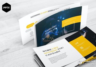 31页音乐演唱会活动策划营销人员介绍国外PPT模板5种配色 - 顶尖PPT