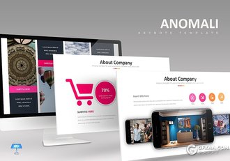 30页简约商业计划年度报告团队介绍多用途国外KeyNote模板5种配色 - 顶尖PPT