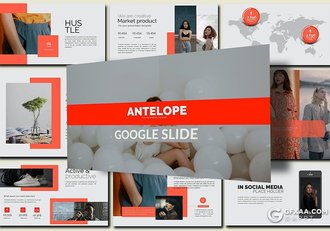 35页奢侈品服装鞋子展示活动策划营销国外GoogleSlides模板 - 顶尖PPT