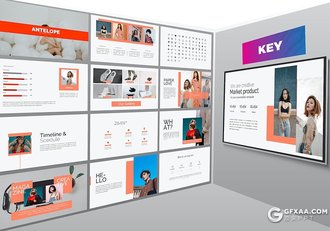 35页奢侈品服装鞋子展示活动策划营销国外KeyNote模板 - 顶尖PPT