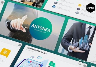 30页企业介绍商业计划合作年计划总结多用途国外PPT模板5种配色 - 顶尖PPT