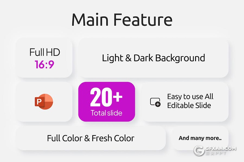 21页卡通商务人物风格商业计划通用国外PPT模板 - 顶尖PPT