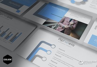 30页服装摄影展示服装活动策划营销通用国外GoogleSlides模板5种配色 - 顶尖PPT