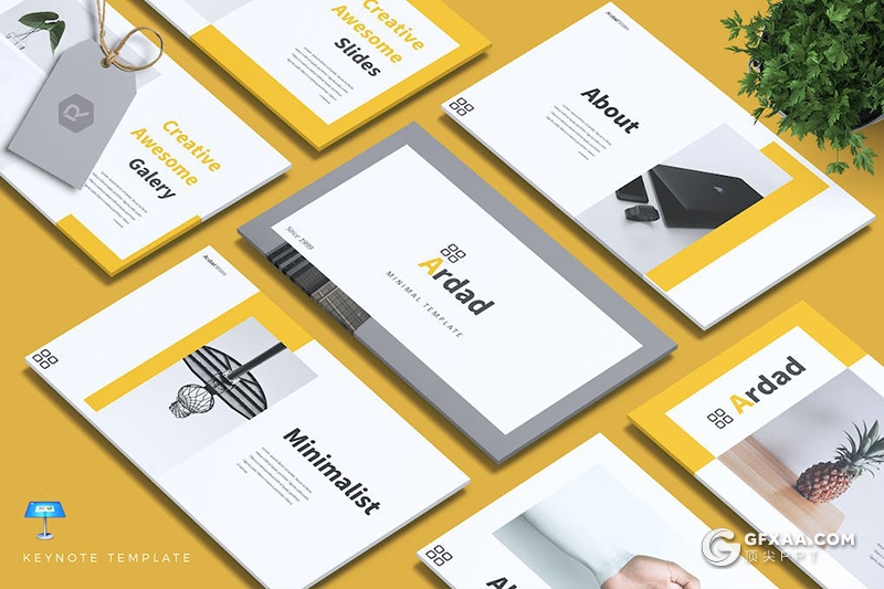 30页简约大气商业计划年计划总结汇报多用途国外KeyNote模板5种配色 - 顶尖PPT