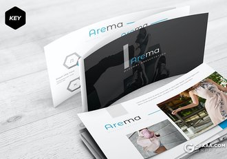 30页产品展示活动策划营销多用途国外KeyNote模板5种配色 - 顶尖PPT