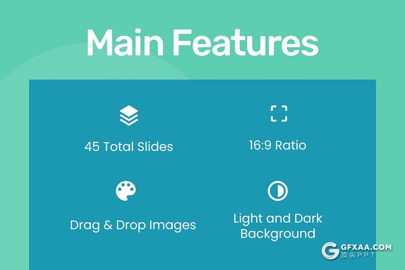 45页少儿教育培训儿童早教培训趣味教育主题国外PPT模板 - 顶尖PPT