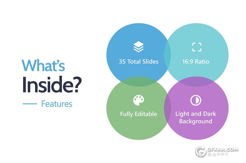 35页数据图形图表业务数据分析图形图表PPT模板 - 顶尖PPT