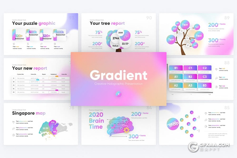 97页商业计划年计划总结汇报活动策划多用途国外PPT模板 - 顶尖PPT