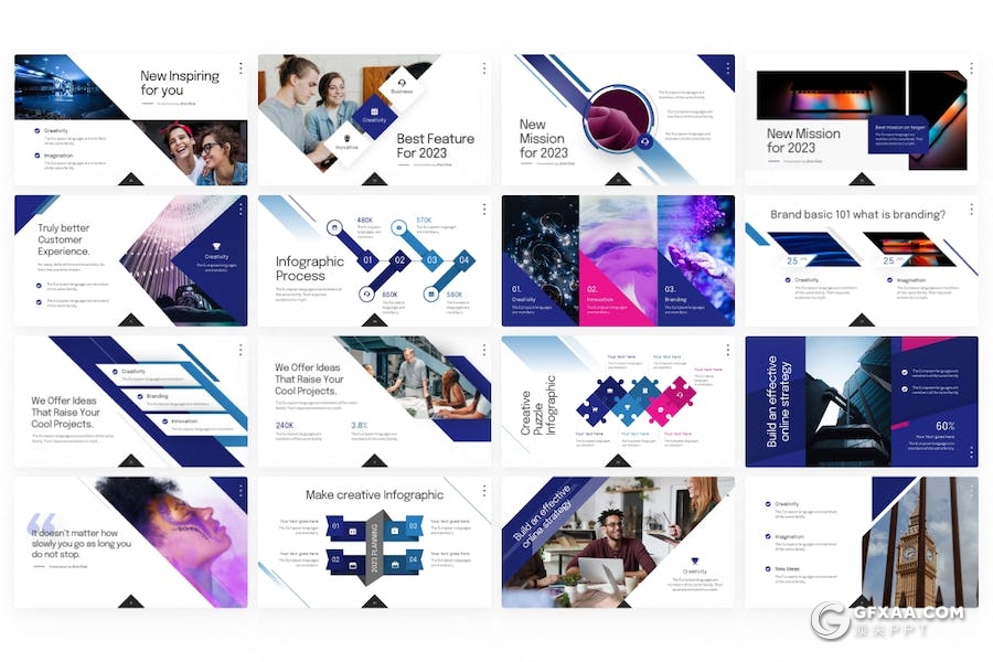 创意精美企业简介团队介绍商业计划年计划总结汇报多用途国外KeyNote模板 - 顶尖PPT