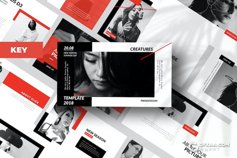 简约大气商业计划营销策划多用途国外KeyNote模板 - 顶尖PPT