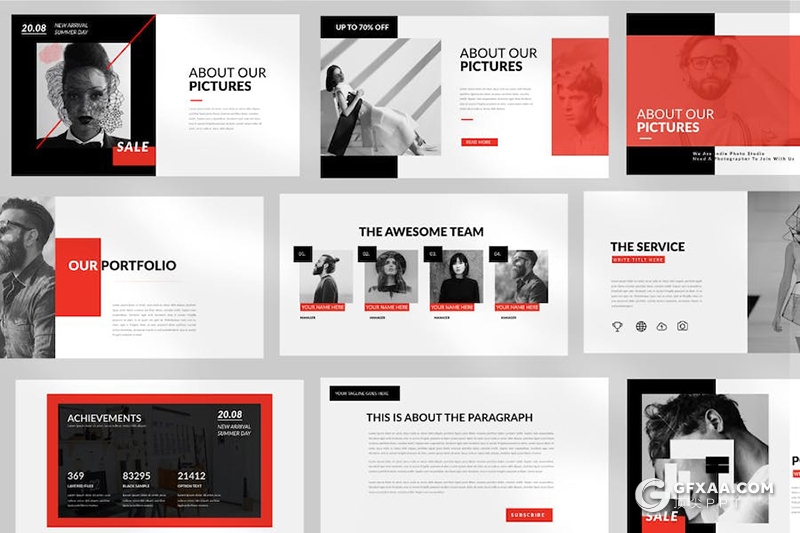 简约大气商业计划营销策划多用途国外KeyNote模板 - 顶尖PPT