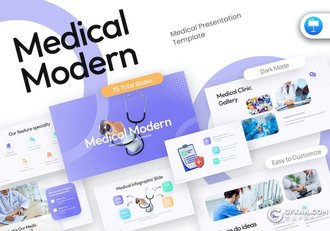 35页医疗医学研究临床试验医疗团队介绍多用途国外KeyNote模板 - 顶尖PPT