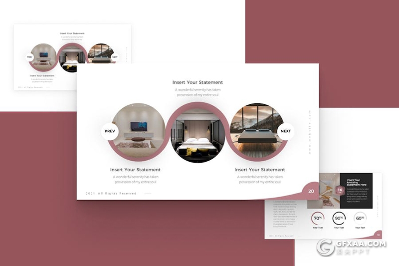 20页民宿度假村介绍宣传多用途PPT模板 - 顶尖PPT